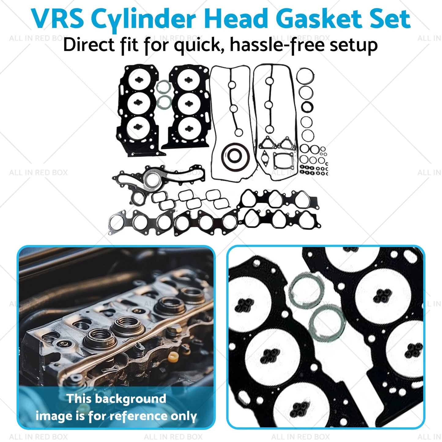VRS Cylinder Head Gasket Set for Toyota Prado GRJ120 1GR-FE 4.0L (03-09)