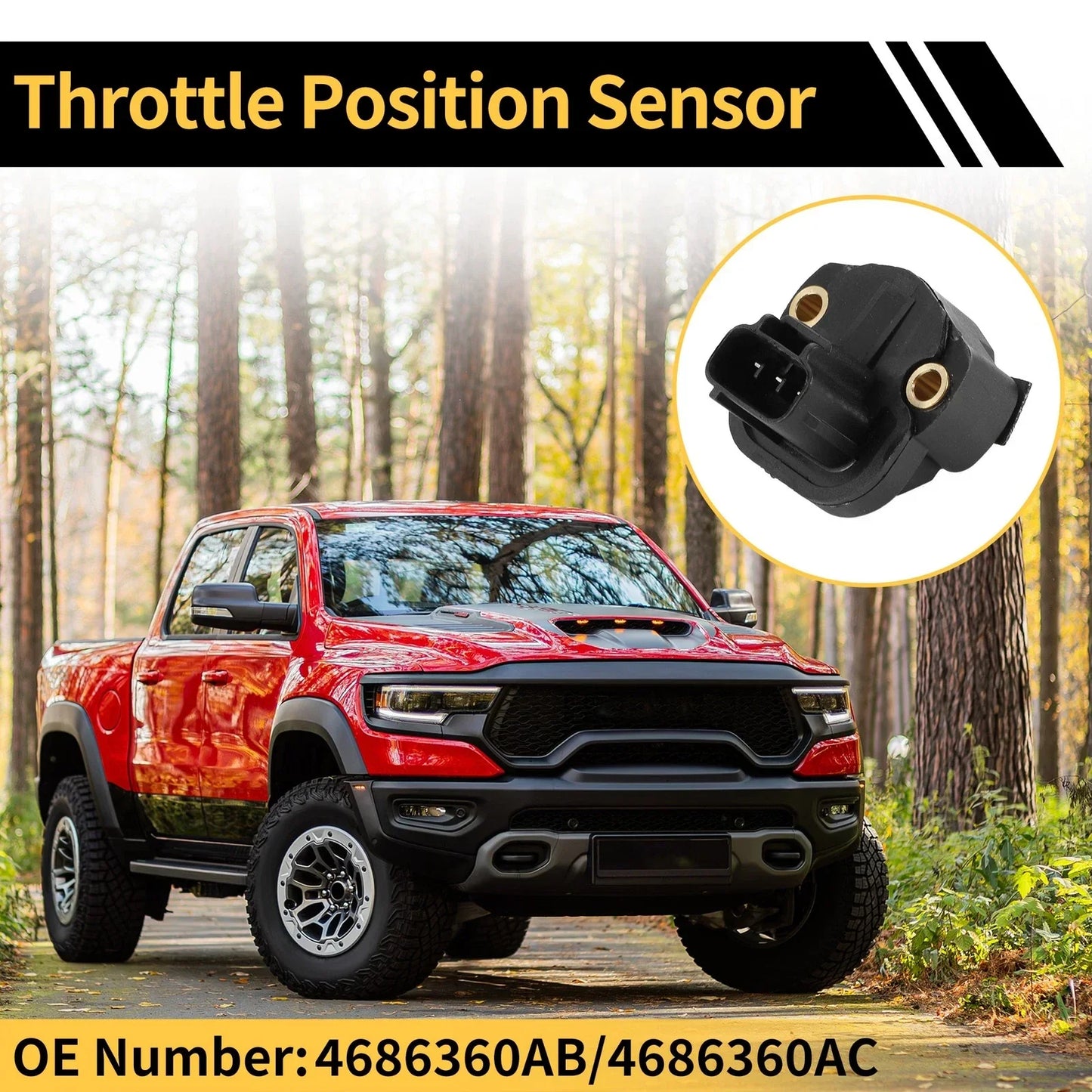 Throttle Position Sensor TPS for Dodge Ram 1500 (2004-2006)