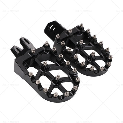 Wide Foot Pegs for Suzuki RM125 RM250 RMX250 DRZ400 SM DRZ400S DRZ400E