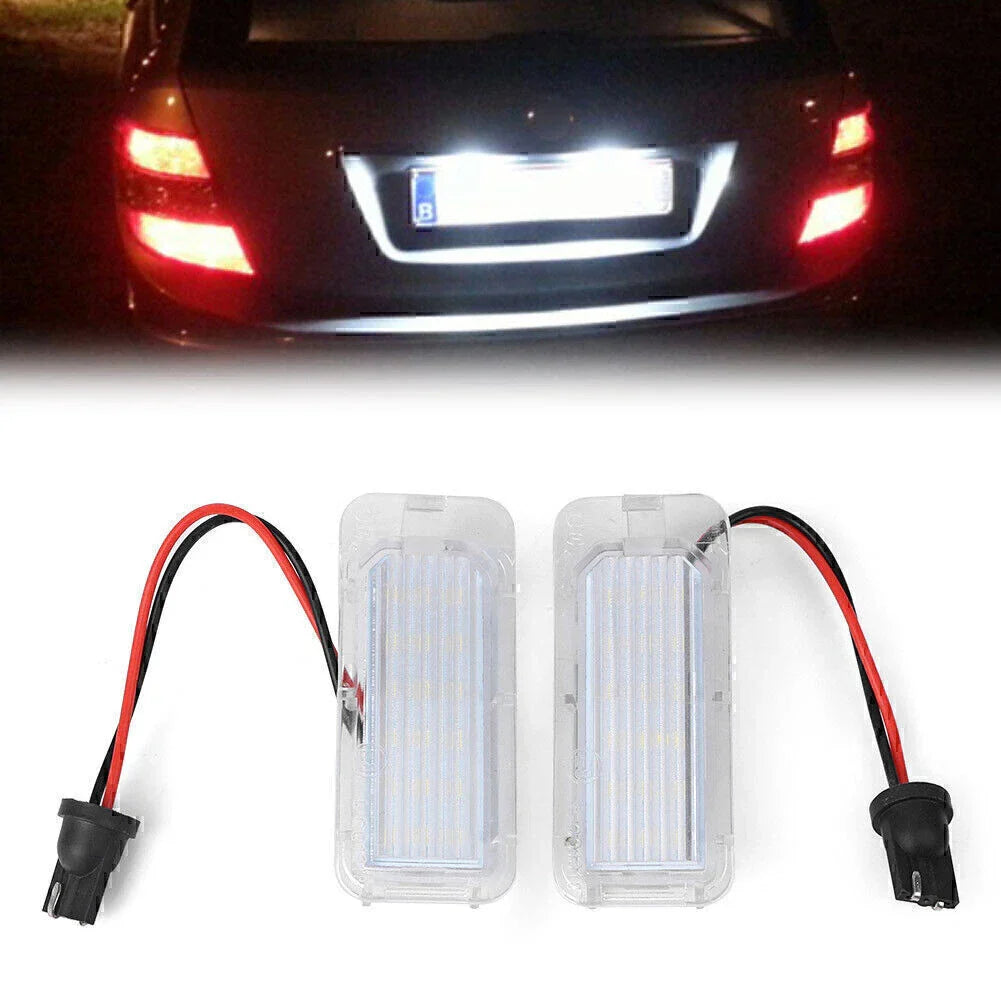LED License Plate Lights for Ford Focus, Mondeo MK4, C-Max (2004-2011)