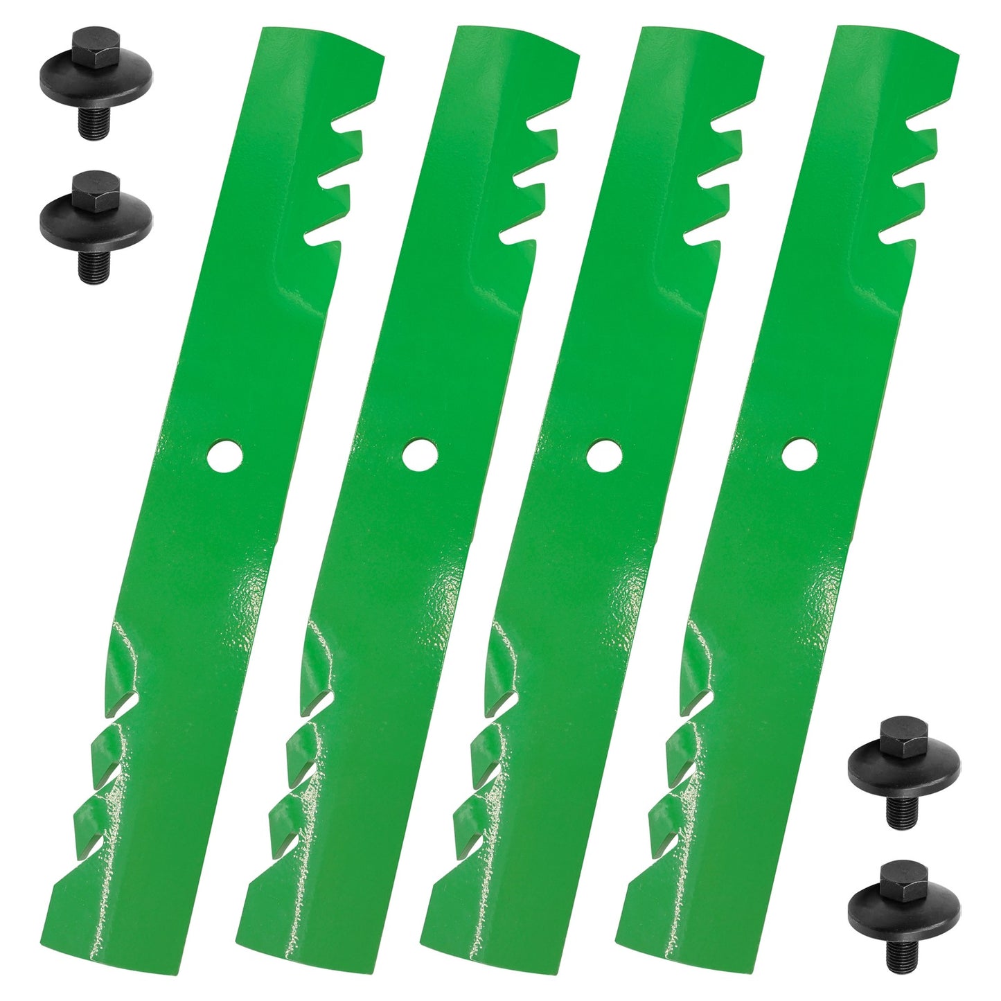 Deck Blade with Bolt Replacement for Hustler Raptor and Raptor EX (2000–2000)