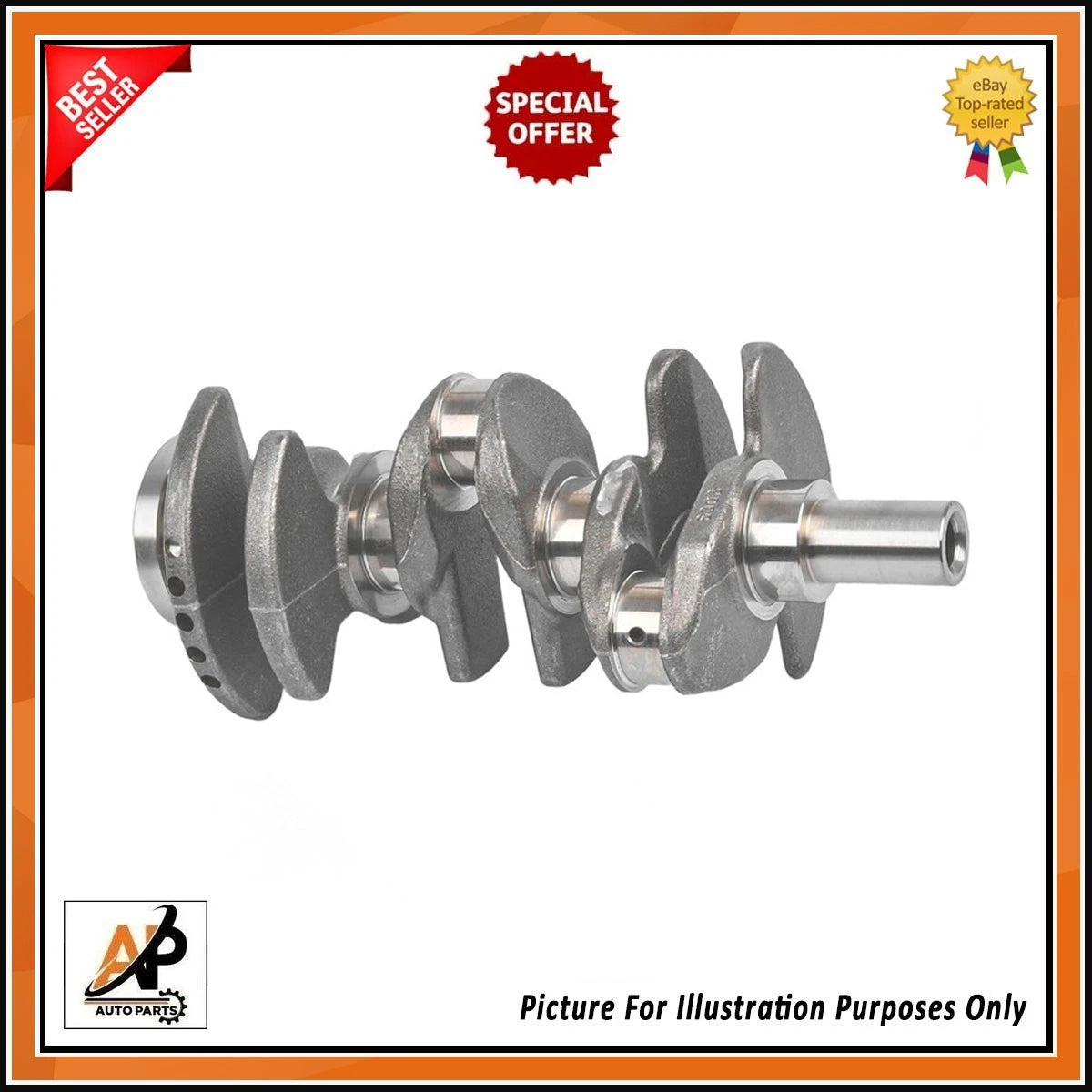Crankshaft with Engine Rebuild Kit for Honda Civic P10A2 (2007–2011)
