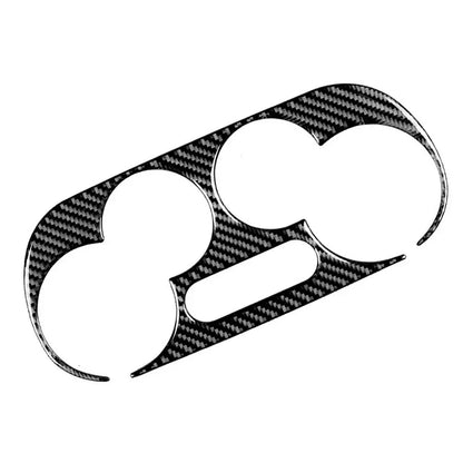 Carbon Fiber AC Panel Trim for Fiat 500 & Abarth 595 (2008–2024)