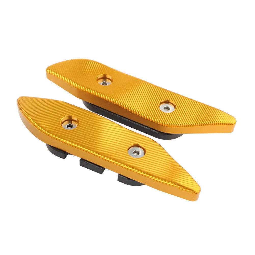 CNC Gold Aluminum Rearview Mirror Hole Cap Cover for YAMAHA TMAX530 17-18
