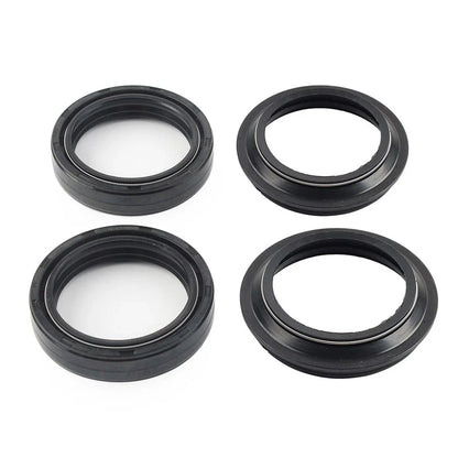 4 Pcs 47X58 MM Motorcycle Front Fork Damper Shock Absorber Seal