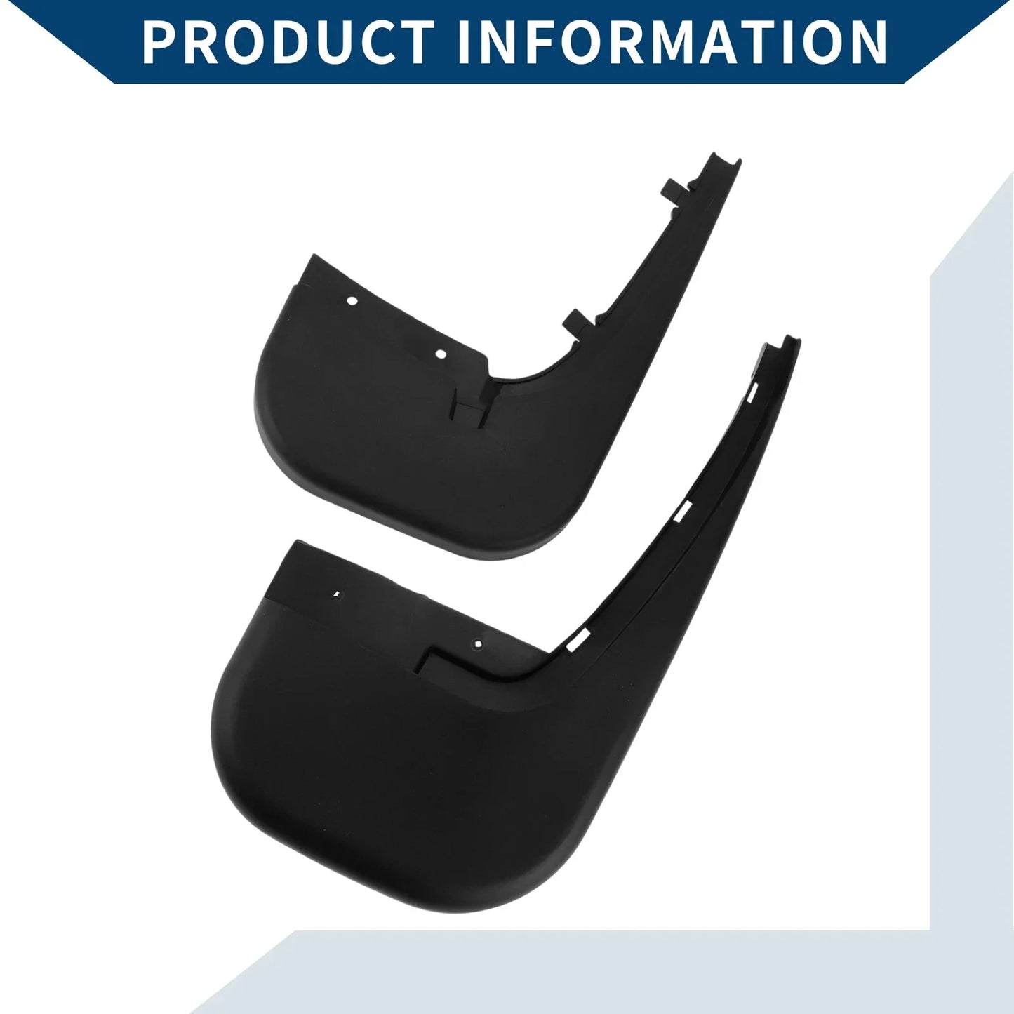 Mud Flaps Splash Guards 1 Set for Mercedes-Benz Viano Vito (2005-2012)
