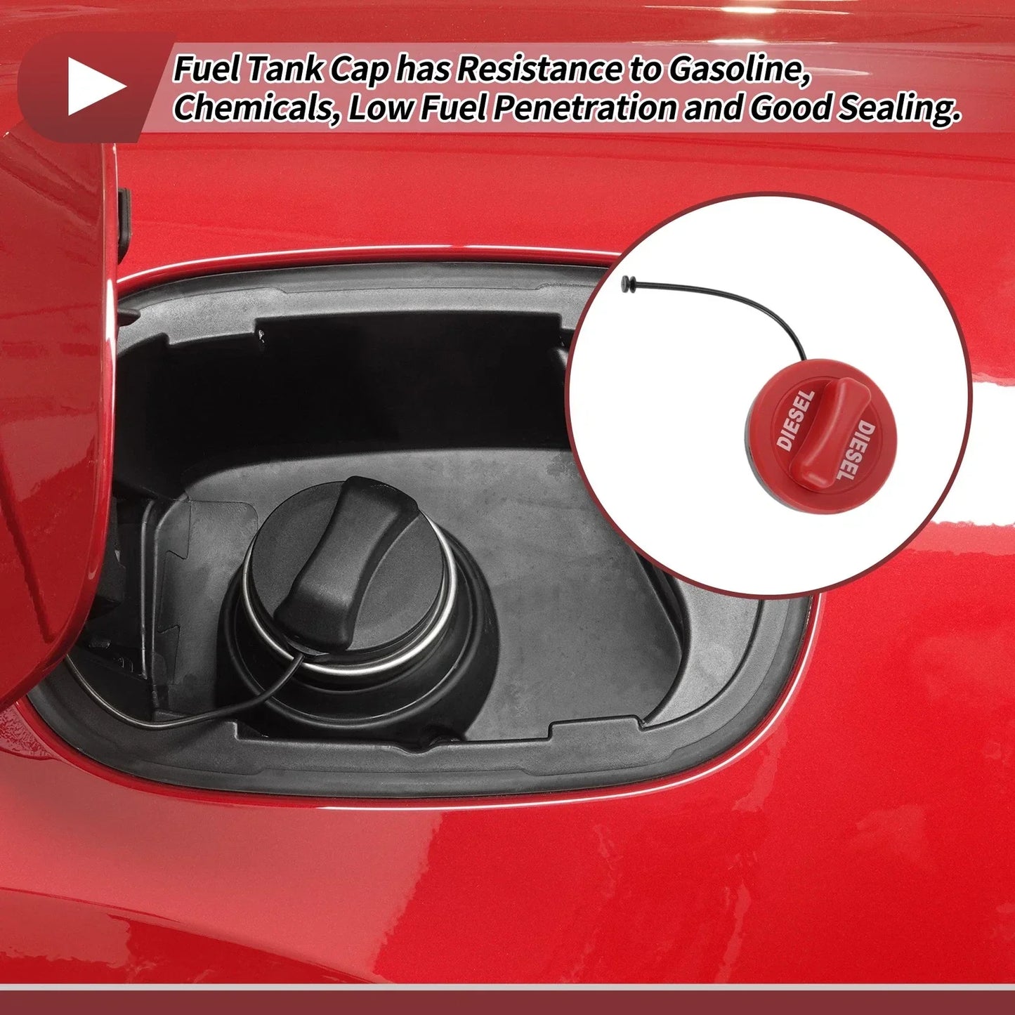 Gas Fuel Cap for Mercedes Benz C Class W205 (2015-2023)