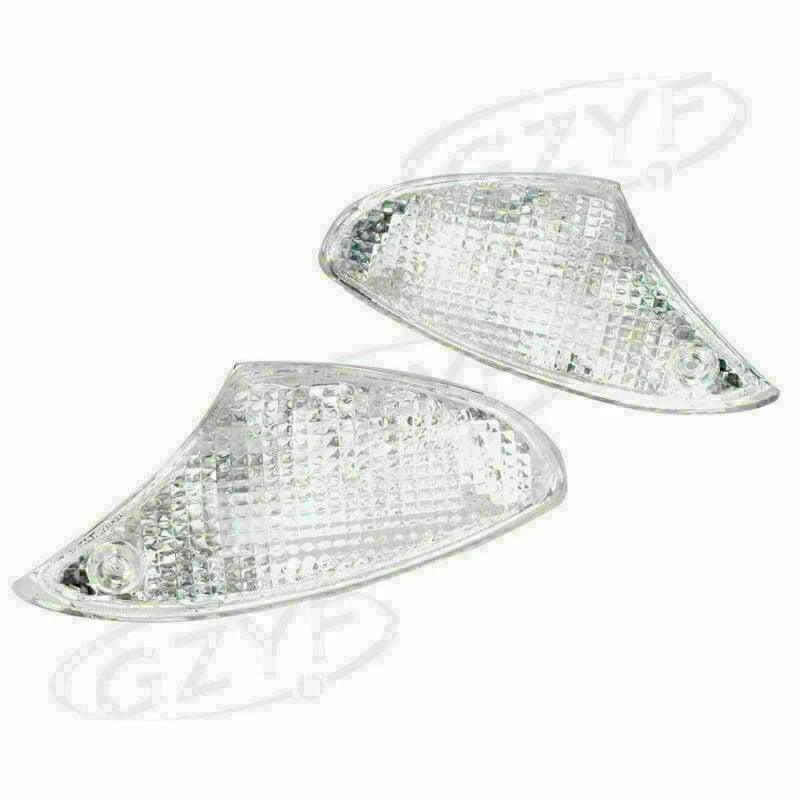 Clear Lens Front Turn Signal Indicators for BMW K1200S K1300S (2004-2016)
