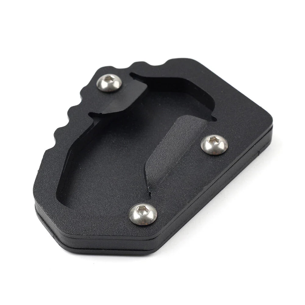 Black Side Stand Enlarge Kickstand Pad for BMW R1300GS (2023-2025)