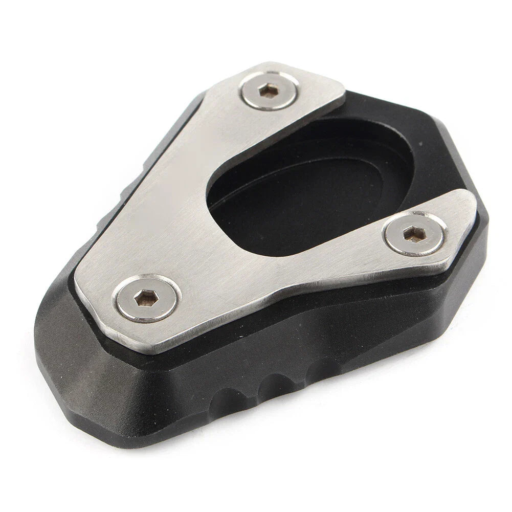 Kickstand Foot Plate Pad for Kawasaki ZX-6R/Ninja (2009-2017) Black