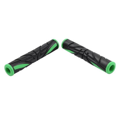 Universal Green Brake Clutch Handle Bar Grips for Motorcycles