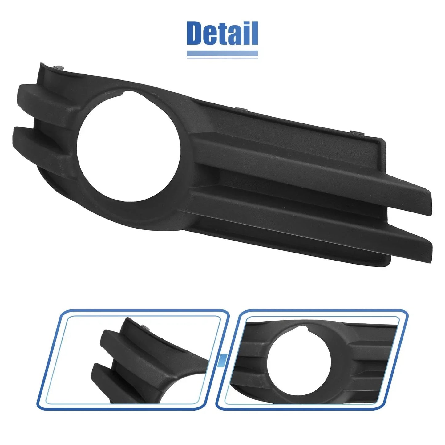 Front Right Fog Light Grille Cover for Dodge Grand Caravan (2008-2010)