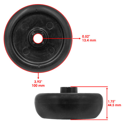 Anti-Scalp Deck Wheel for John Deere 6080A 6500A 7500 8000 8500 (OEM)