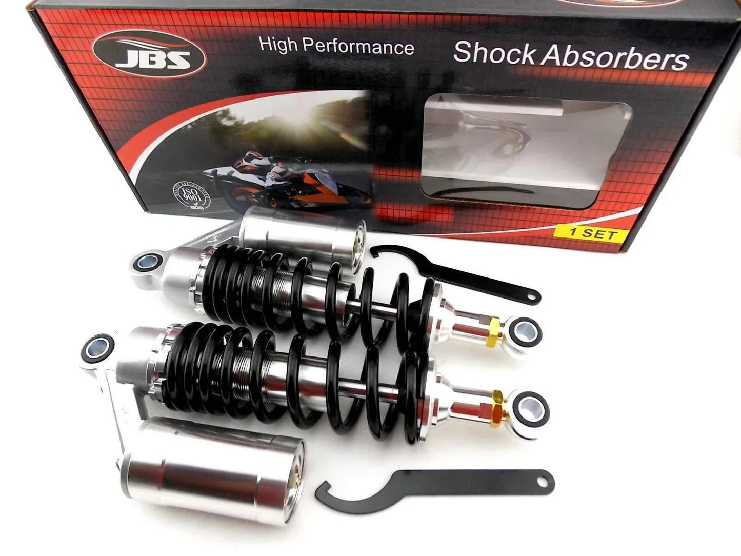 305mm JBS Rear Air Nitrogen Cell Shock Absorbers for Yamaha XV1100 Virago (1986-1999)