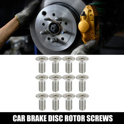 12 x Brake Disc Rotor Screws Kit for Honda Accord Civic