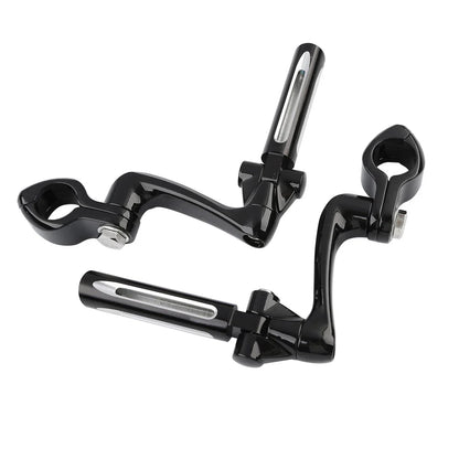 1.25" Highway Bar Male Mount Footpegs for Harley Touring Road Glide (2009-2023)