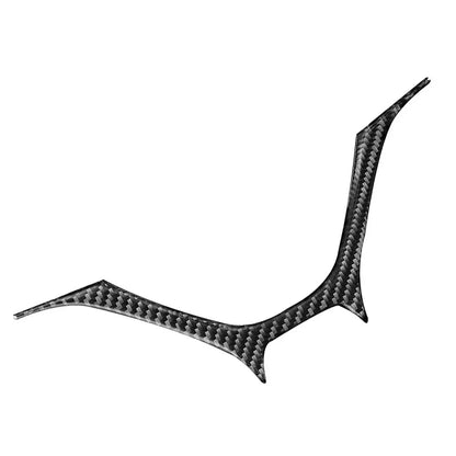 Carbon Fiber Steering Wheel Panel Cover Trim for Honda Civic (2012-2015)