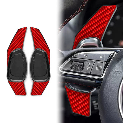 Steering Wheel Shift Paddle Extensions for Audi S3 S5 S6 RS3 RS4 RS6 RS7 (2013-2020)