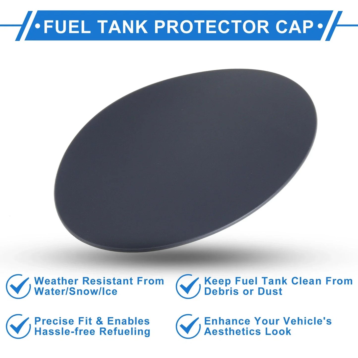 Fuel Tank Door Cap for Mercedes-Benz W164 Gas Tank Flap (2006-2011)