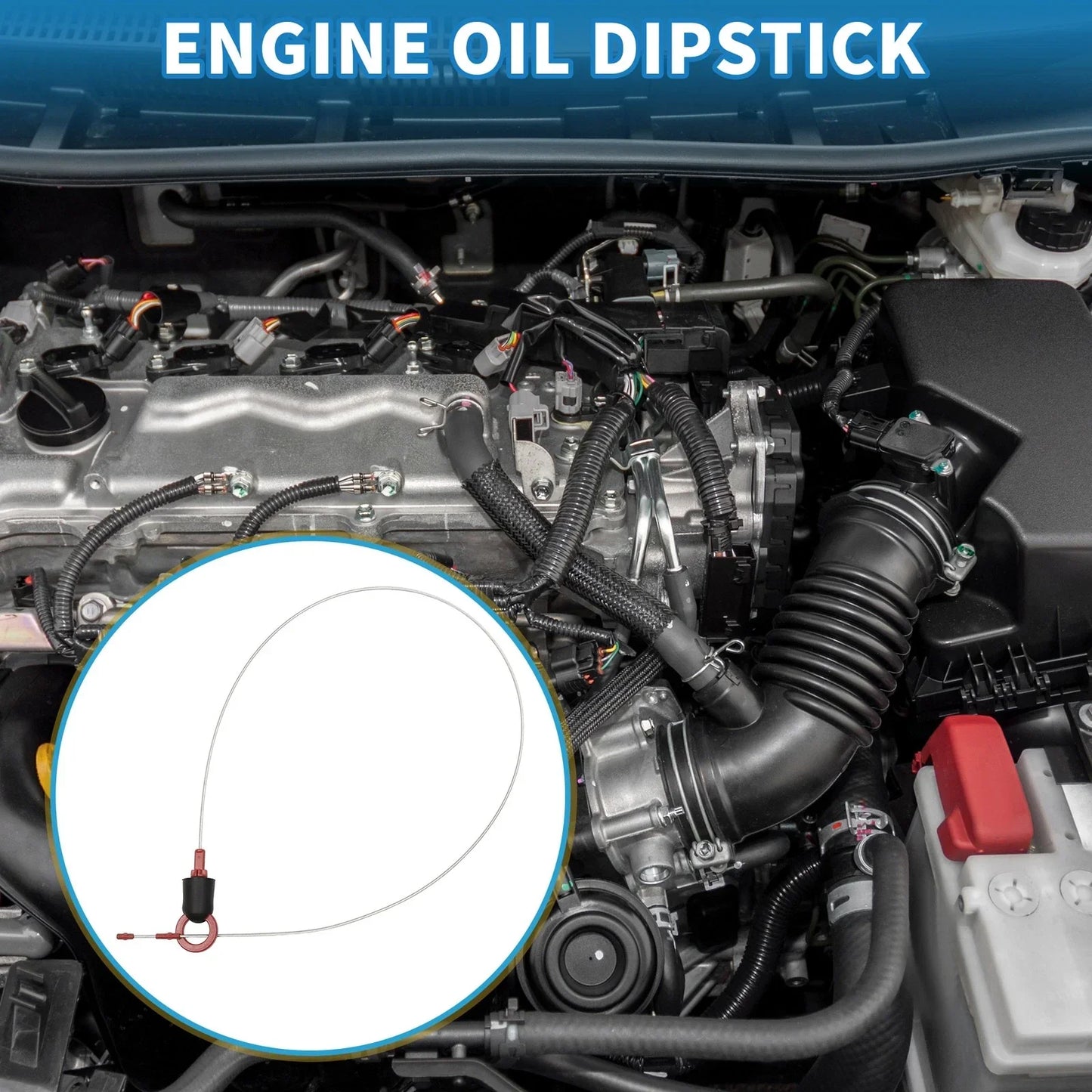 Engine Oil Dipstick for Mercedes Benz Actros MP2 MP3 (2002-2023)
