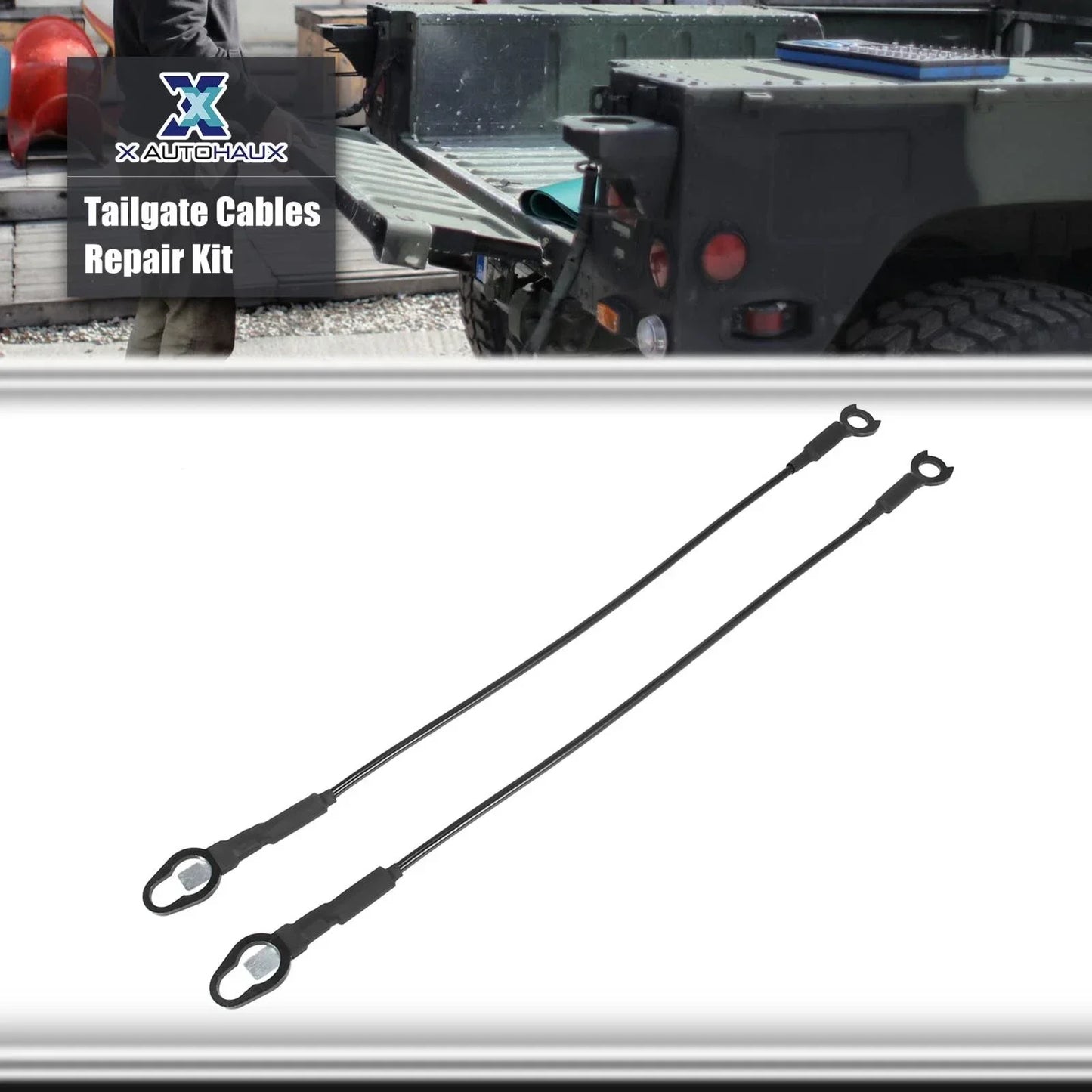 Rear Tailgate Cables for Dodge Ram 1500 2500 3500 (2019-2023)