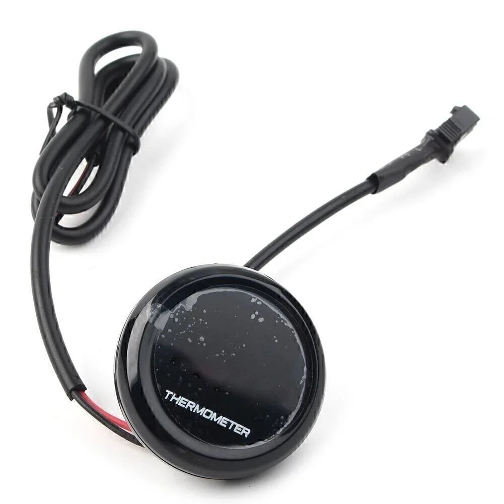 LCD Digital Thermometer Water Temperature Sensor Gauge for Motorcycle Red