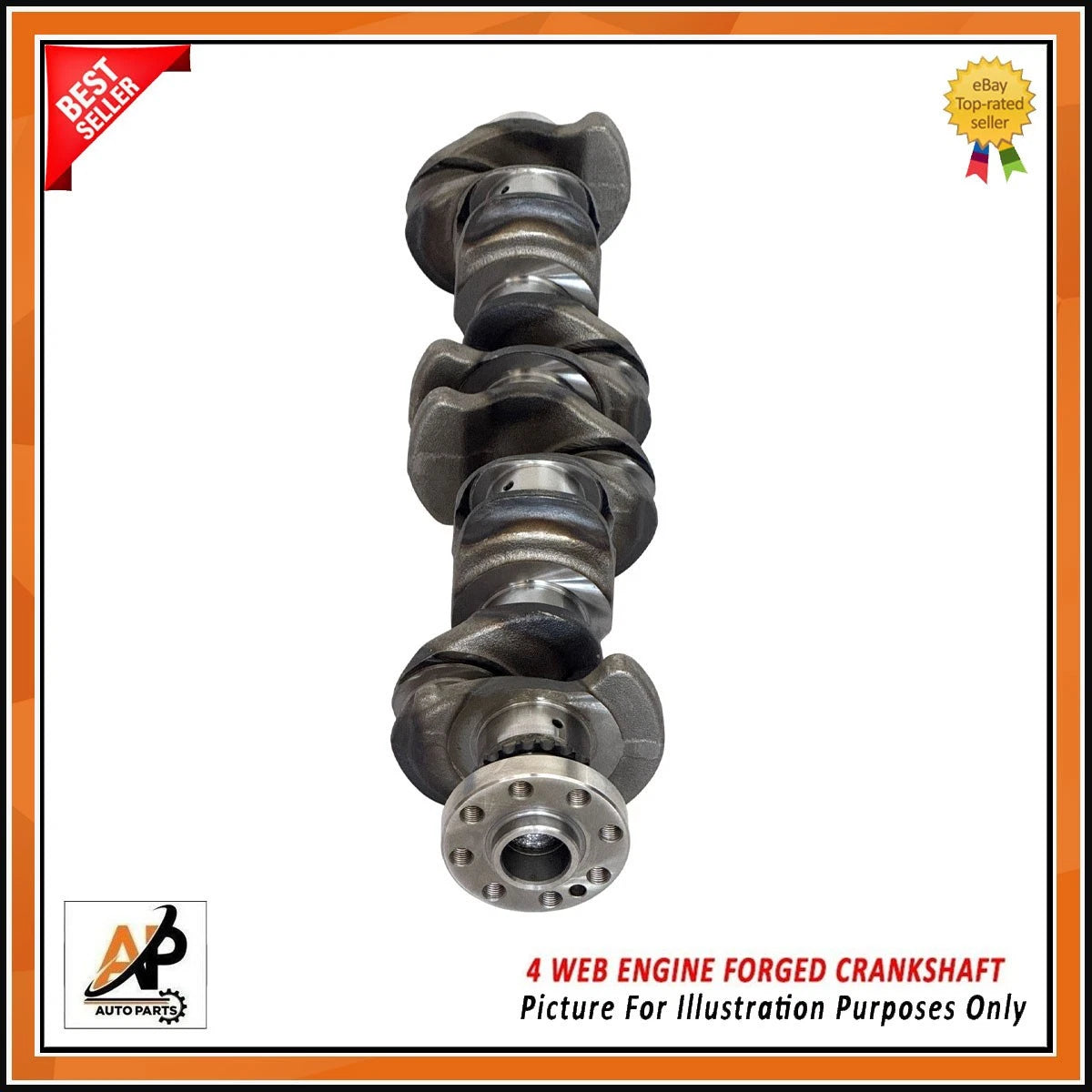 Forged Crankshaft Heavy Duty Replacement for BMW 3 4 5 6 7 X3 X5 X6 (2013–2019)