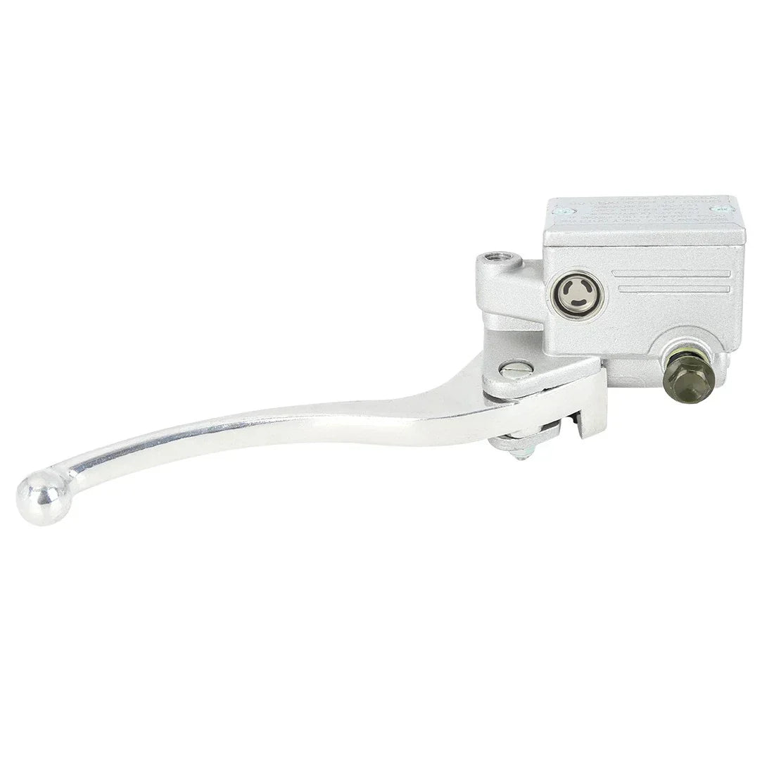Silver Tone Motorcycle Brake Master Cylinder Pump Lever for Honda CBT125