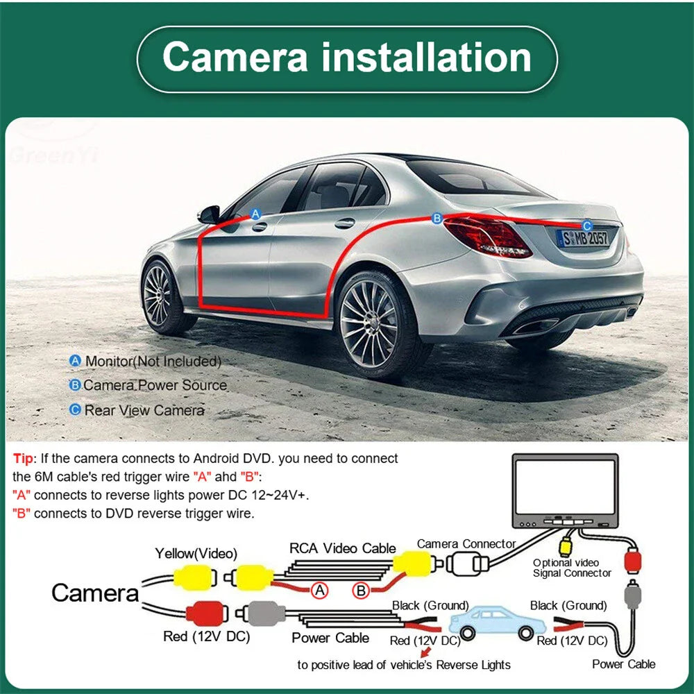 AHD Reverse Backup Camera for Benz E-Class E200 E260 E300 (2010-2015)