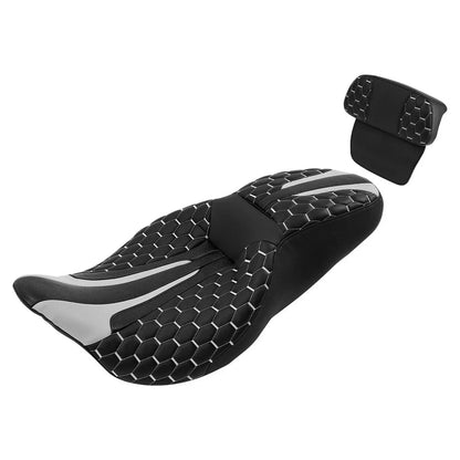 Driver & Passenger Seat w/ Backrest for Harley Road Glide (2014 - 2023)