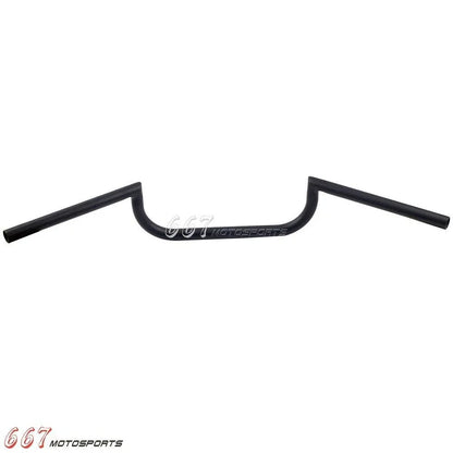 7/8" Handlebars for Harley Sportster Clubman Chopper Cafe Racer Black