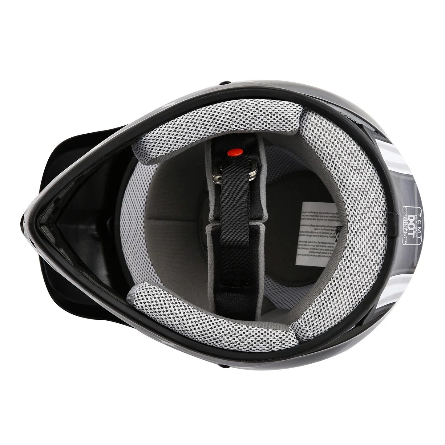 Youth Dirt Bike Helmet for ATV Motorcycle Kid Motocross Offroad Black/Red