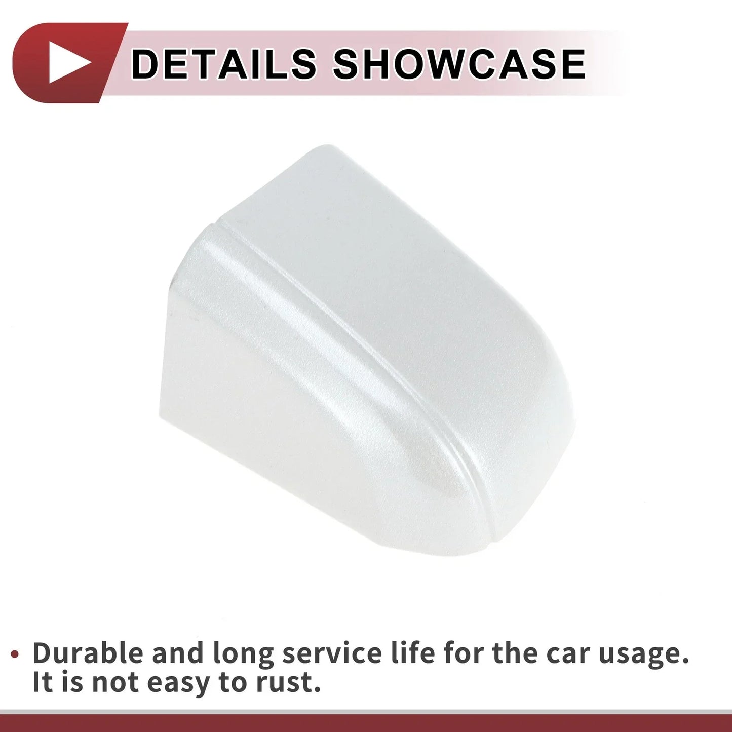 Front Right Exterior Door Handle for Honda Accord MK10 (2018-2020) White ABS