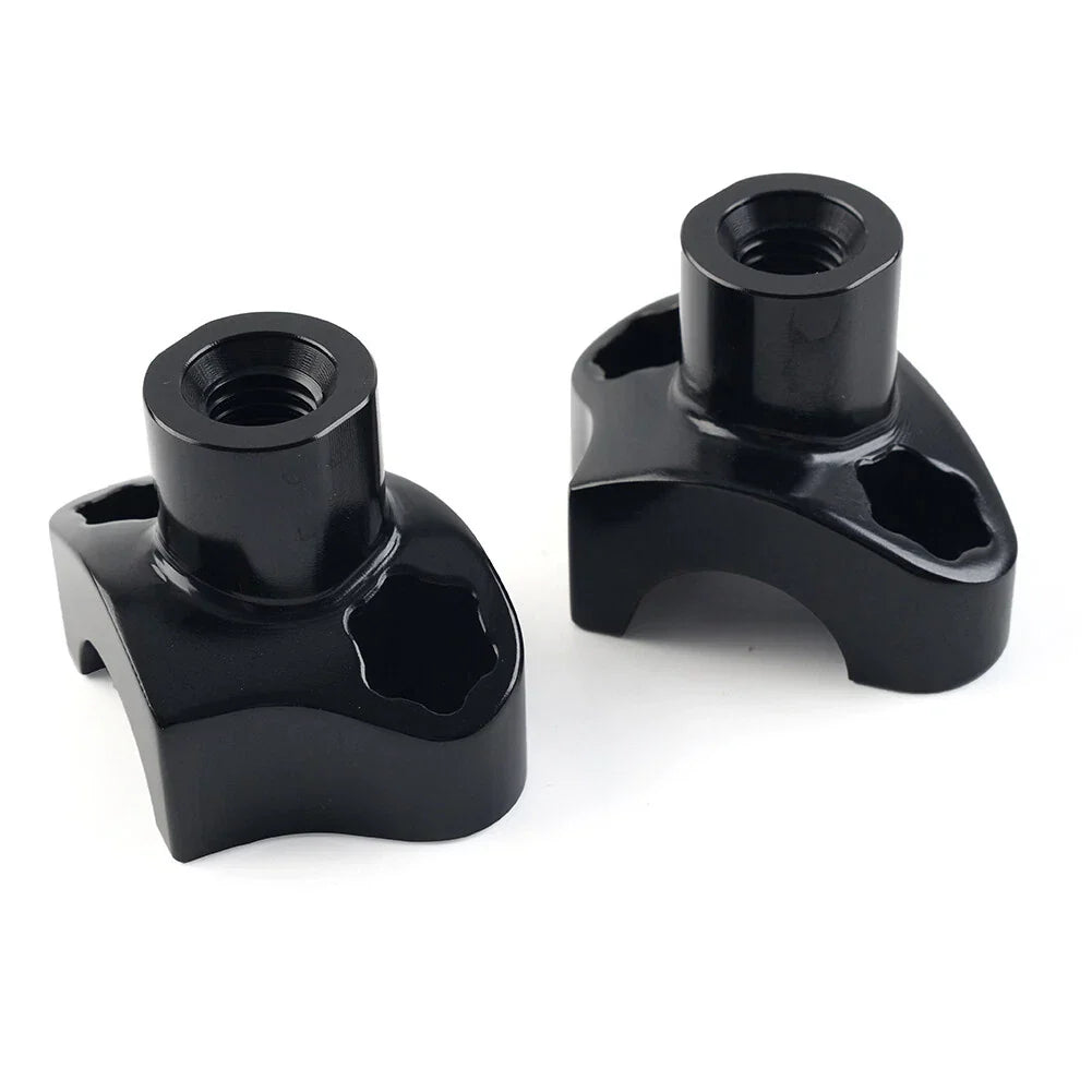 7" Tall Handlebar Risers for Harley Softail Dyna Street Bob Sportster