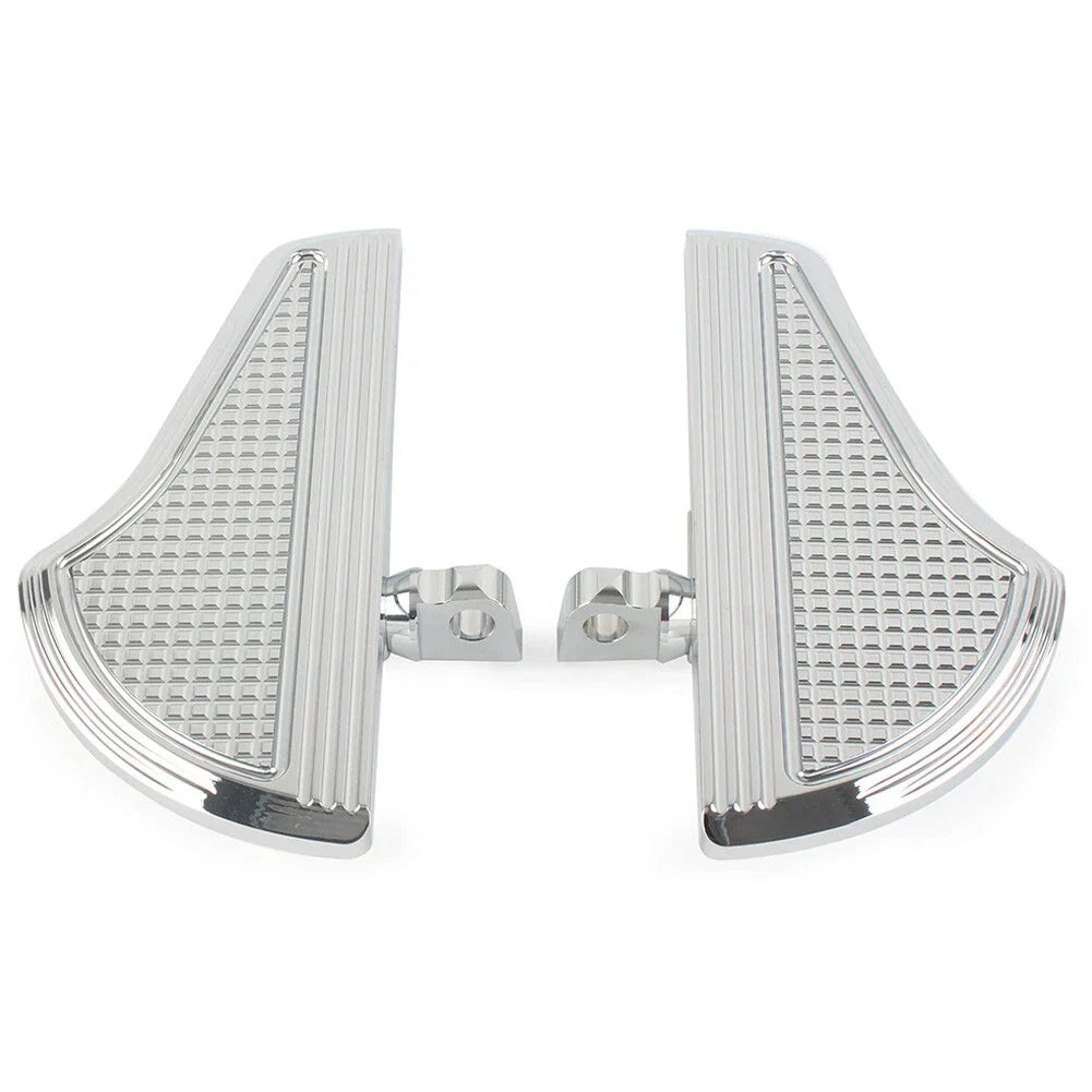 Rear Floorboards Foot Pegs for Harley Dyna Softail Electra Glide V-Rod
