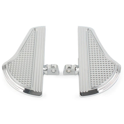 Rear Floorboards Foot Pegs for Harley Dyna Softail Electra Glide V-Rod