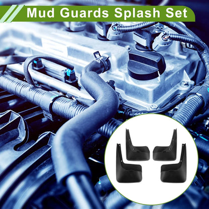 Mud Flaps Splash Guards Set for Dodge Town & Country (2011-2017)