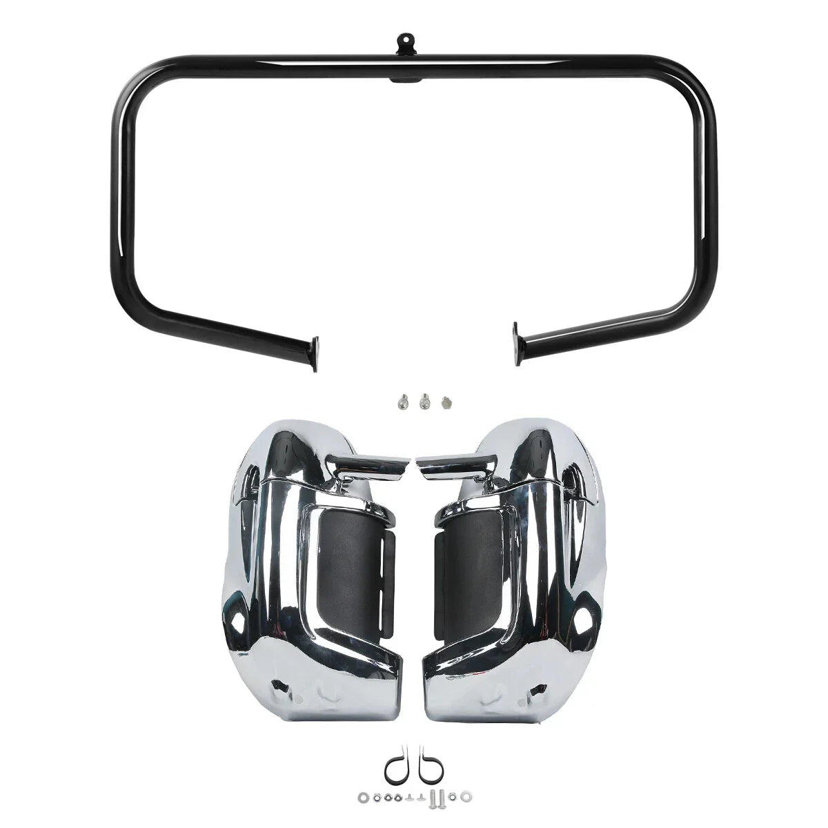 Lower Vented Fairings Engine Guard Crash Bar for Harley Road King (2009-2013)