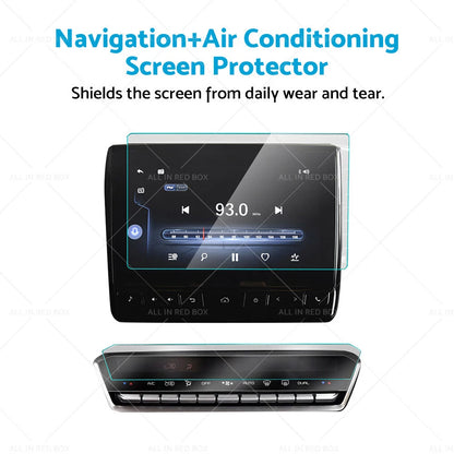 Screen Protector for 21-23 Isuzu D-Max Dmax Navigation & Air Conditioning