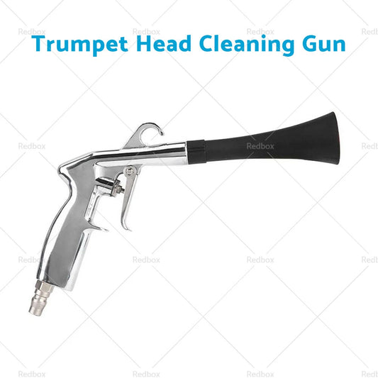 0.8Mpa Air Pulse Tornado Car Cleaning Gun High Pressure Wash Tool