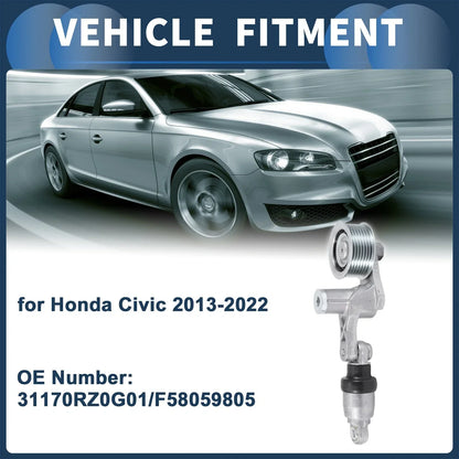 Belt Tensioner for Honda Civic 2013-2022 - Metal 1 x Unit