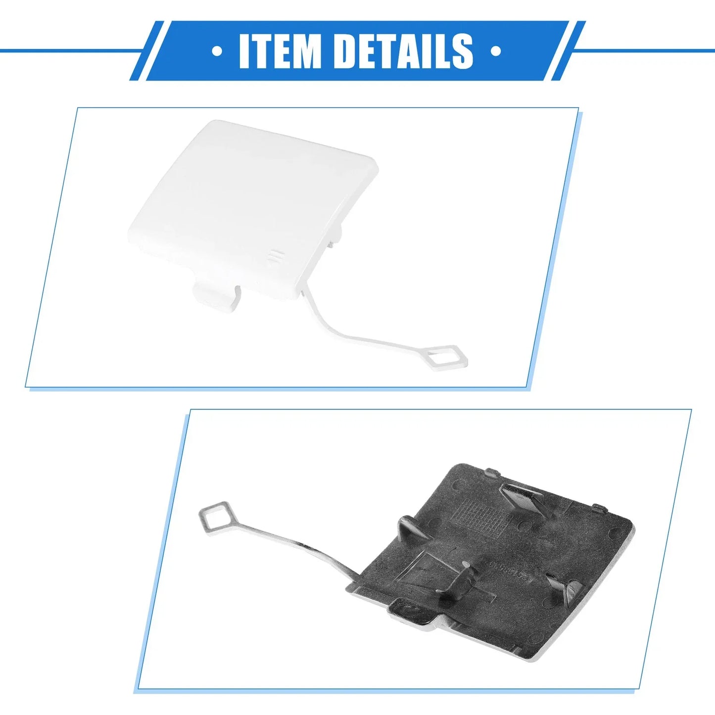 Car Rear Bumper Tow Hook Eye Hole Cover for Mercedes-Benz R350 (2011-2012)