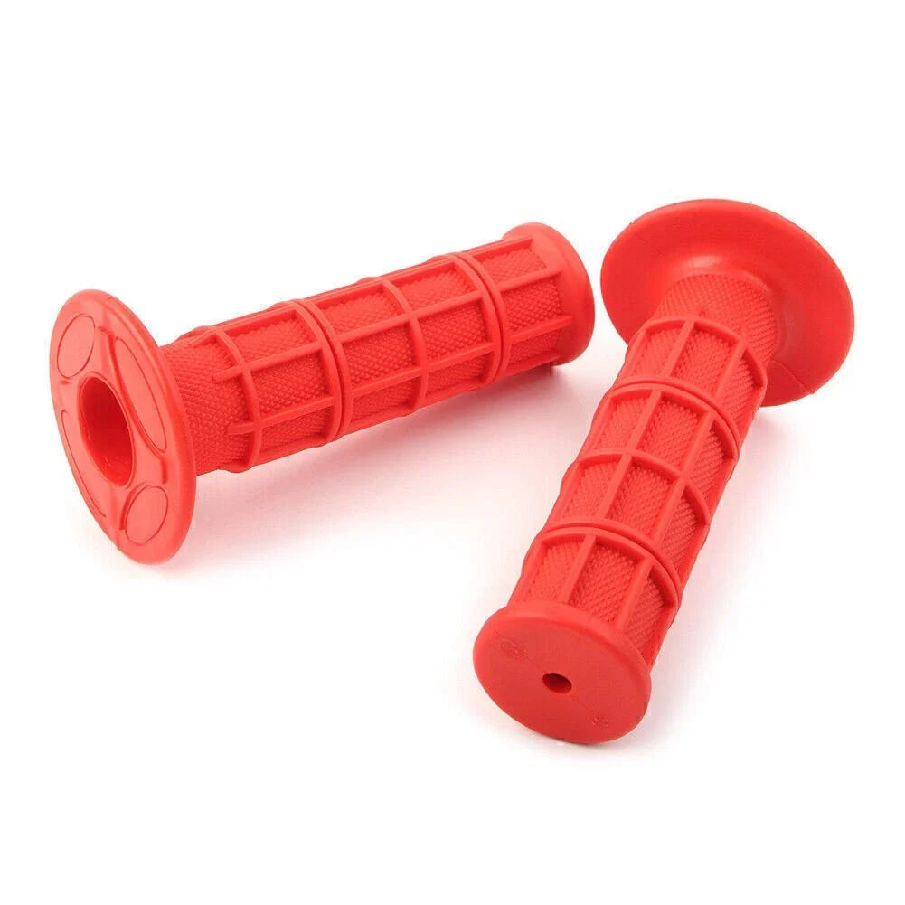 7/8" & 1" Pro Hand Grips for ATV MX Dirt Bike Enduro - RED