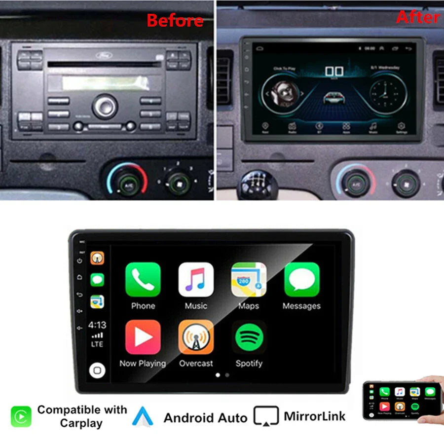 9" Android 11.0 Stereo Radio GPS  32GB for 2009-2019 Ford Transit