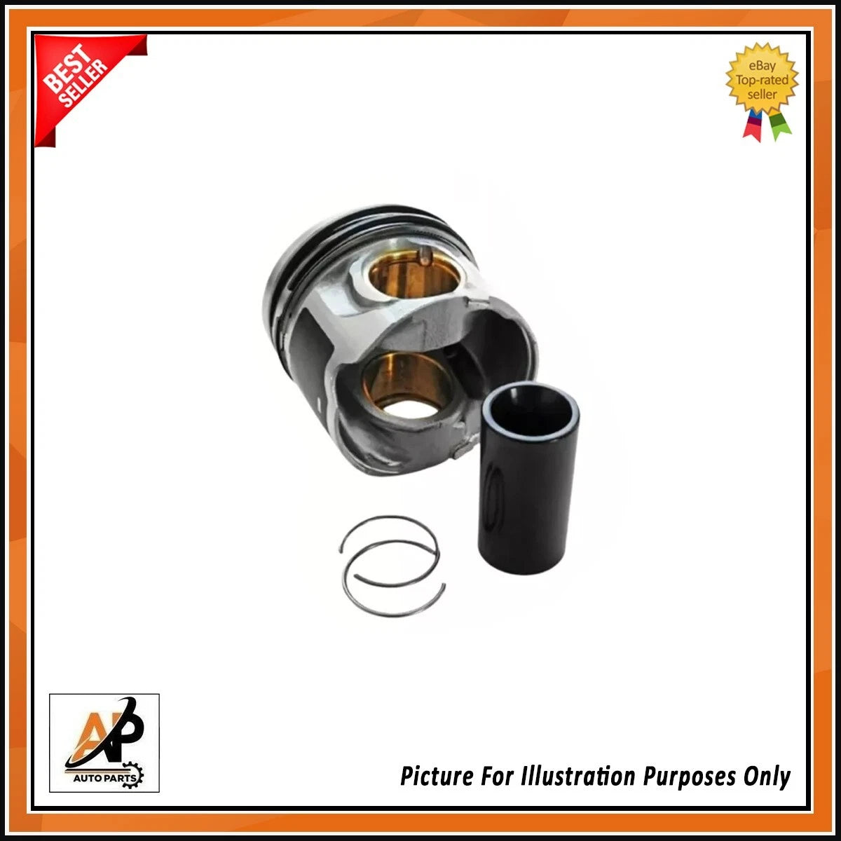 Engine Piston Set for Land Rover Discovery V 2.0 SD4 (2017–2023) 0.50