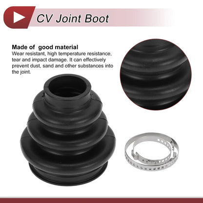 Outer CV Joint Boot Kit with Clamps for BMW 525i (2006-2007)