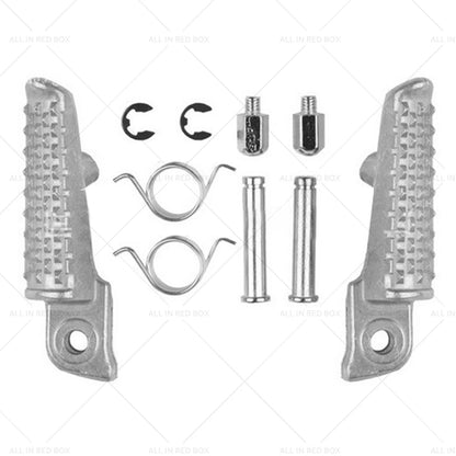 Silver Front Foot Pegs for Honda CB1000R CBR600RR CBR1000RR (2008-2023)