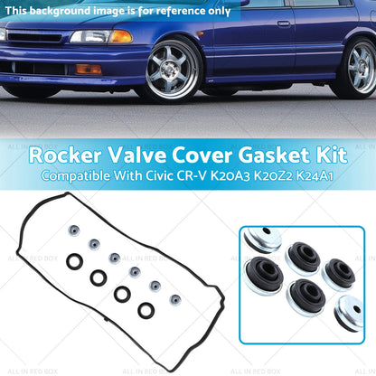 Rocker Valve Cover Gasket for Honda Accord CL9 CM5 K24A 2.4L (2003-2007)