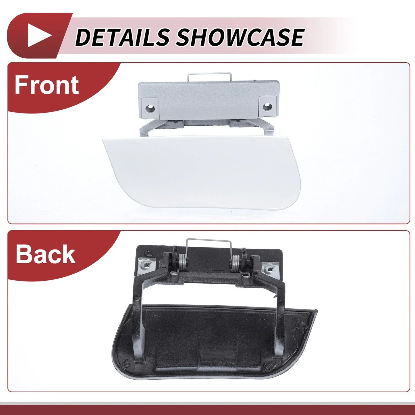 Front Right Bumper Headlight Washer Nozzle Cover for Mercedes-Benz S430 (2000-2006)