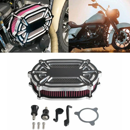 Air Cleaner Intake Filter Kit for Harley Touring FLTR (2017-2023) Softail (2018-UP)